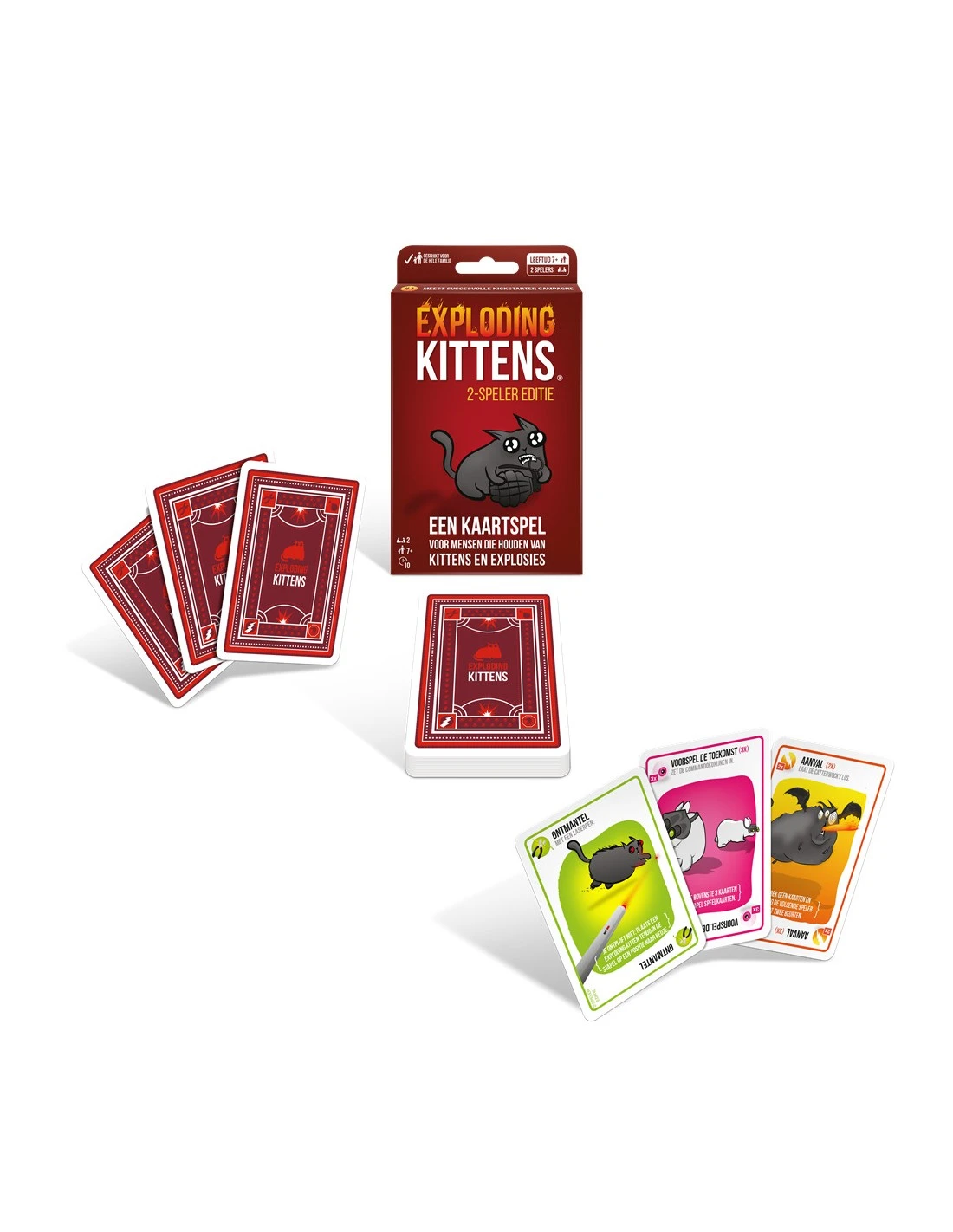 Exploding Kittens 2 Speler Editie NL - Afbeelding 3