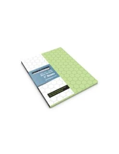 Gaming Paper Singles: Green 1" Hexagon