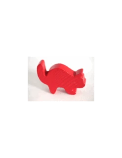 Houten Kat Rood